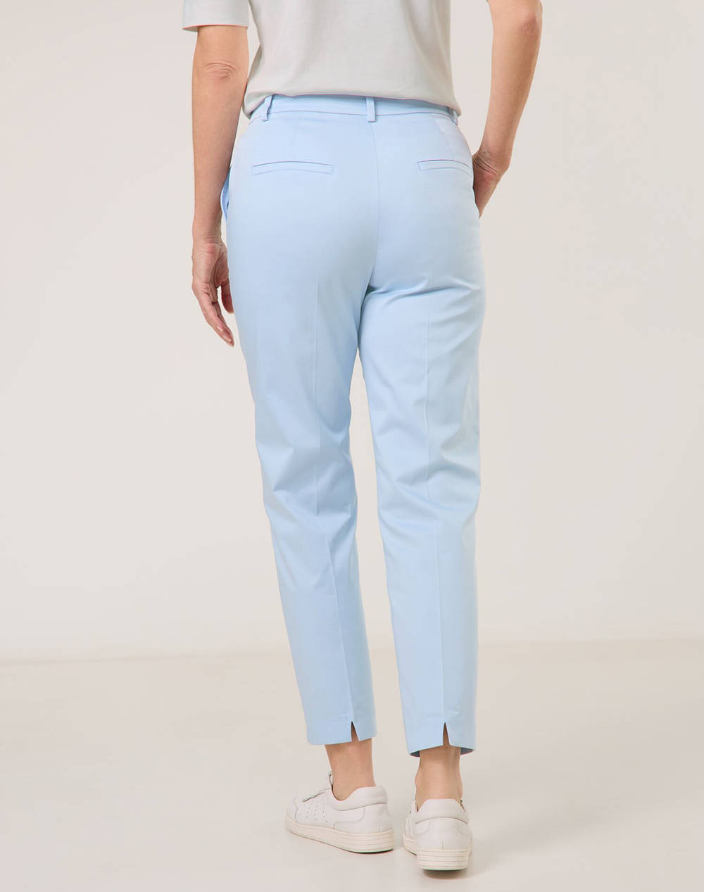 GERRY WEBER PANT CROPPED 925064-31283-80933 LightBlue φωτογραφία