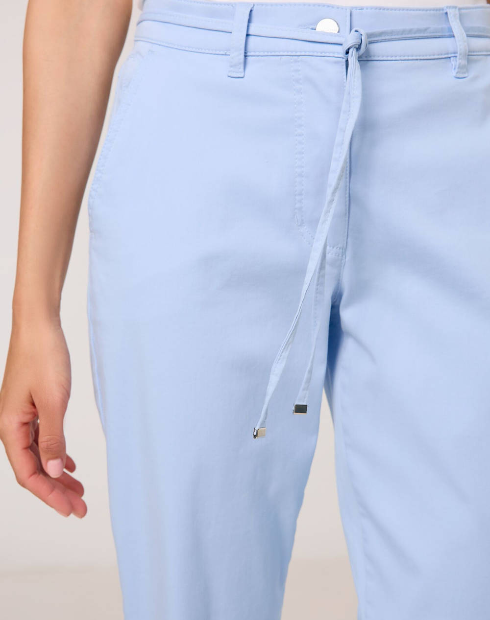 GERRY WEBER PANT LEISURE CROPPED 925045-66933-80933 LightBlue φωτογραφία