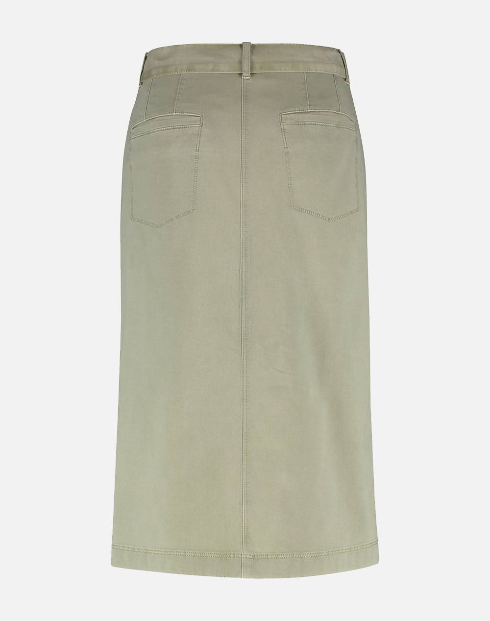 GERRY WEBER SKIRT WOVEN LONG 510103-66218-509569 Olive φωτογραφία