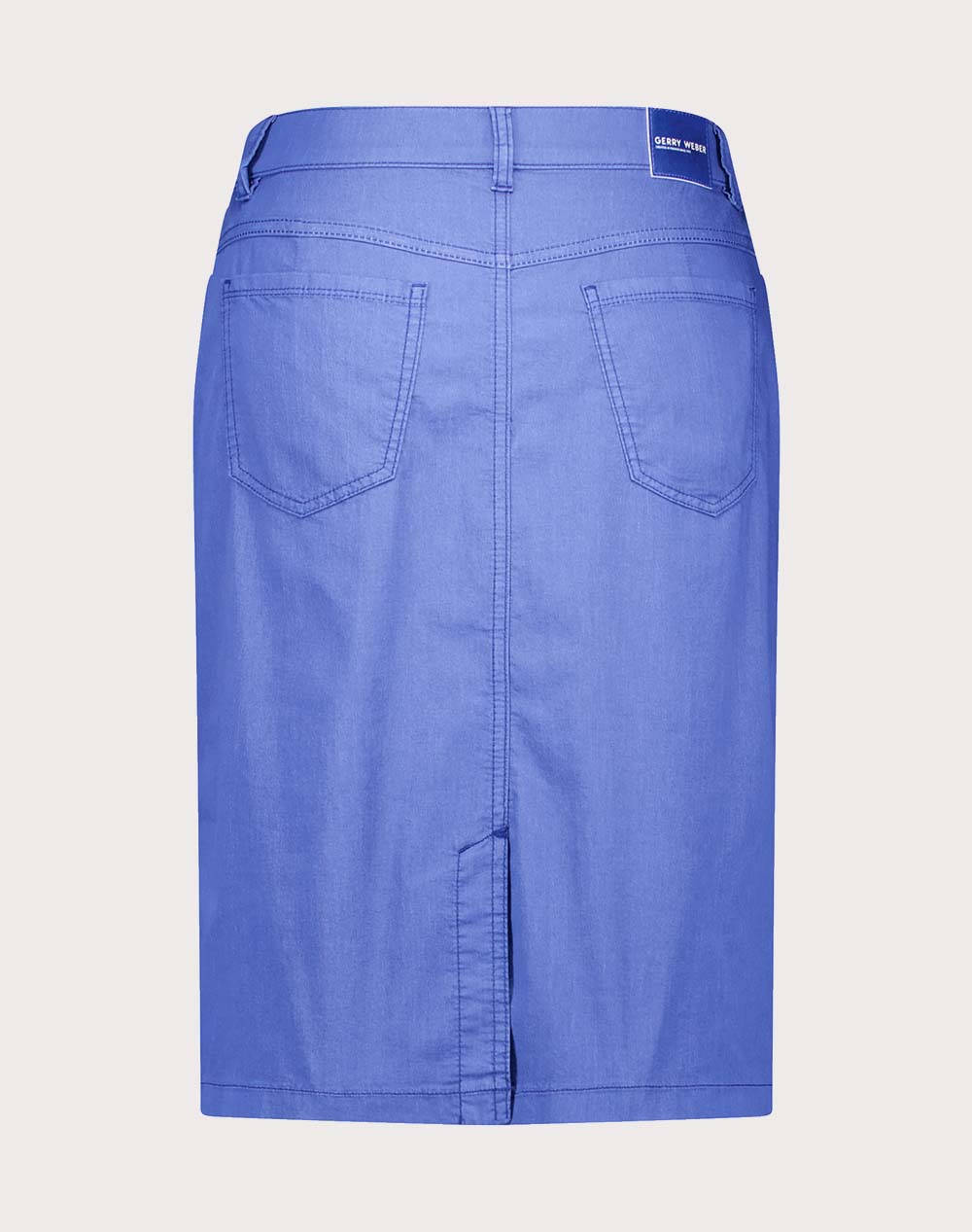GERRY WEBER SKIRT WOVEN SHORT 510121-66353-80384 Blue φωτογραφία