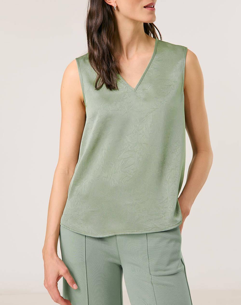 GERRY WEBER BLOUSE WITHOUT SLEEV 560052-31510-50956 MintGreen