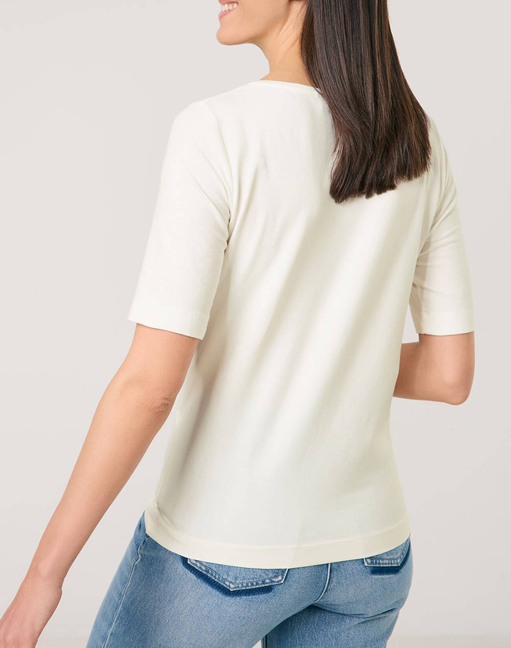 GERRY WEBER T-SHIRT 3/4 SLEEVE 570231-35003-03010 Multi φωτογραφία