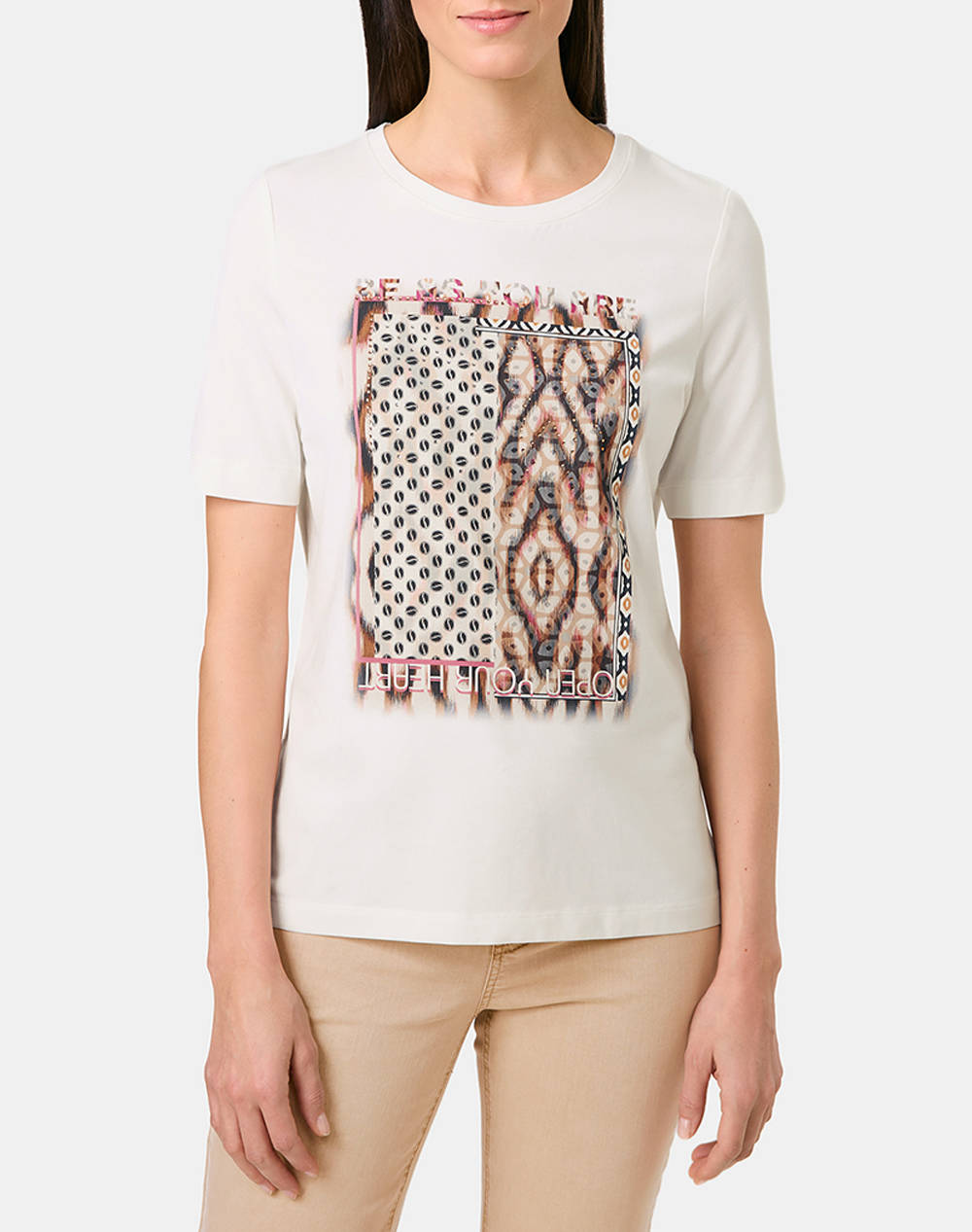 GERRY WEBER GERRY WEBER T-SHIRT 1/2 SLEEVE 570237-35010-09042 Multi