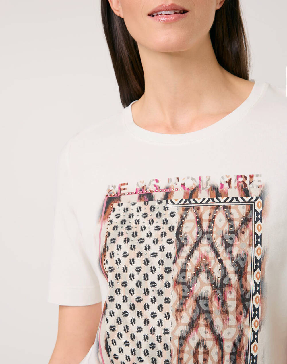 GERRY WEBER T-SHIRT 1/2 SLEEVE 570237-35010-09042 Multi φωτογραφία