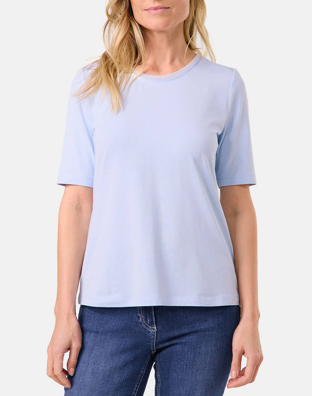 GERRY WEBER GERRY WEBER T-SHIRT 1/2 SLEEVE 977092-35061-80935 LightBlue