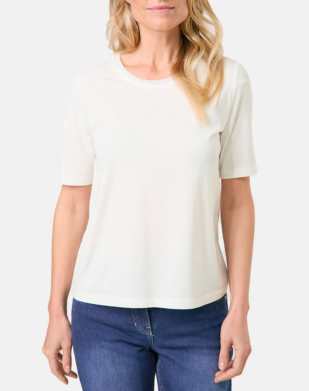 GERRY WEBER GERRY WEBER T-SHIRT 1/2 SLEEVE 977092-35061-99700 OffWhite