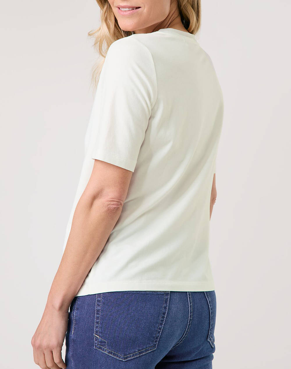 GERRY WEBER T-SHIRT 1/2 SLEEVE 977092-35061-99700 OffWhite φωτογραφία