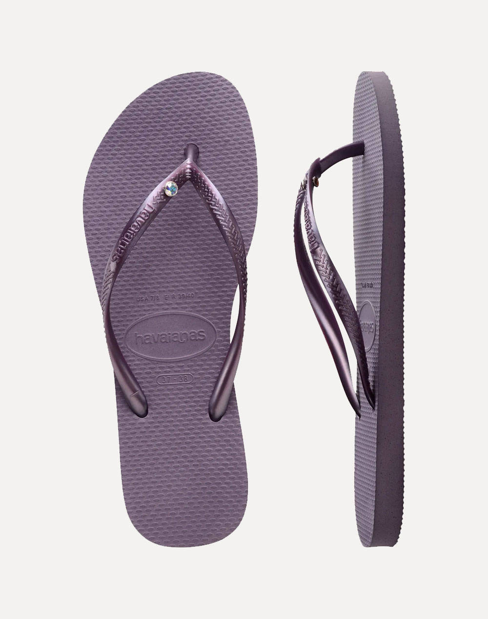 HAVAIANAS HAV. SLIM CRYSTAL SW II 4145651-1780 Plum φωτογραφία