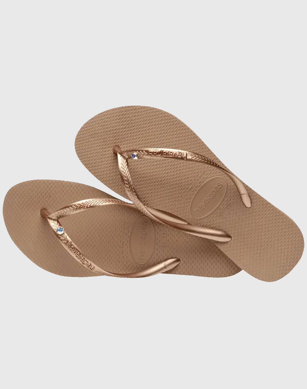 HAVAIANAS HAV. SLIM CRYSTAL SW II 4145651-3581 RoseGold φωτογραφία