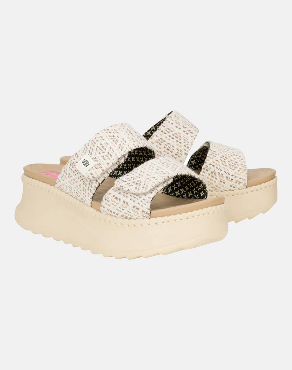 HEYDUDE Delray Slide Surf Baja 43210-2UG Cream φωτογραφία