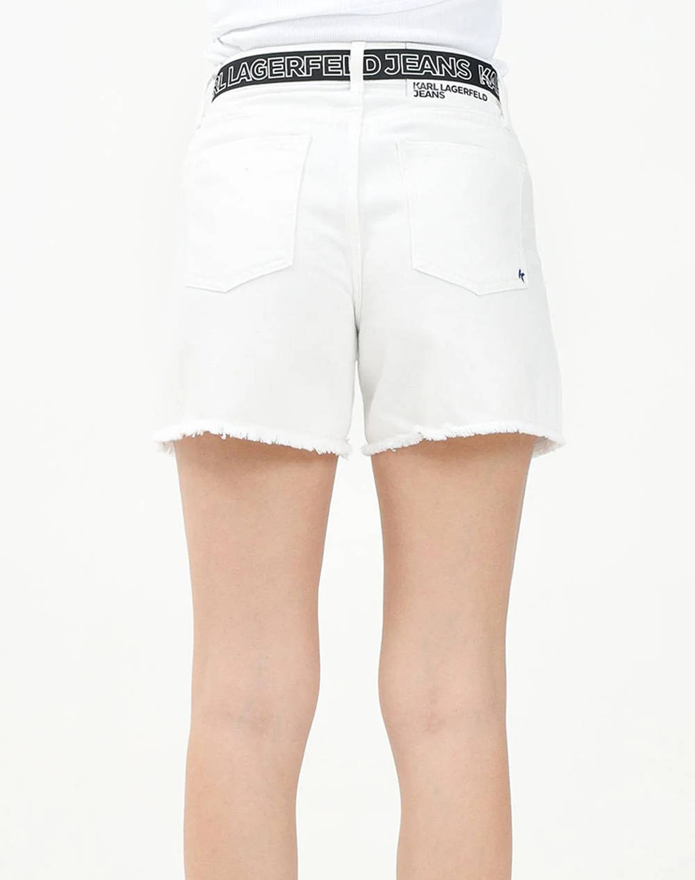 KARL LAGERFELD JEANS ΡΟΥΧΑ ΣΟΡΤΣ - ΒΕΡΜΟΥΔΕΣ ΣΟΡΤΣ A2W10039-D15 White φωτογραφία