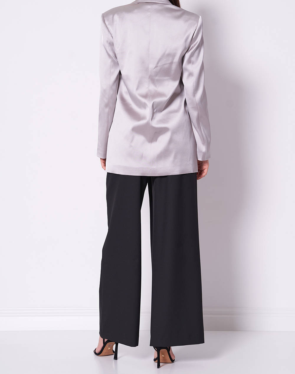 KARL LAGERFELD JEANS KLJ SATIN BLAZER A1W14041-1JN LightGray φωτογραφία
