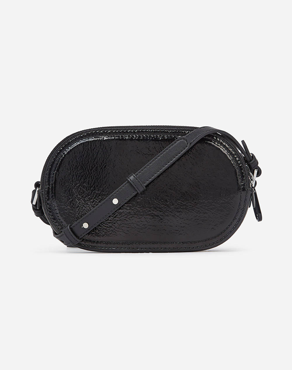 KARL LAGERFELD JEANS KLJ ESSENTIAL PU CAMERA BAG (Διαστάσεις: 21 x 12.5 x 7εκ.) A1W30336-999 Black φωτογραφία