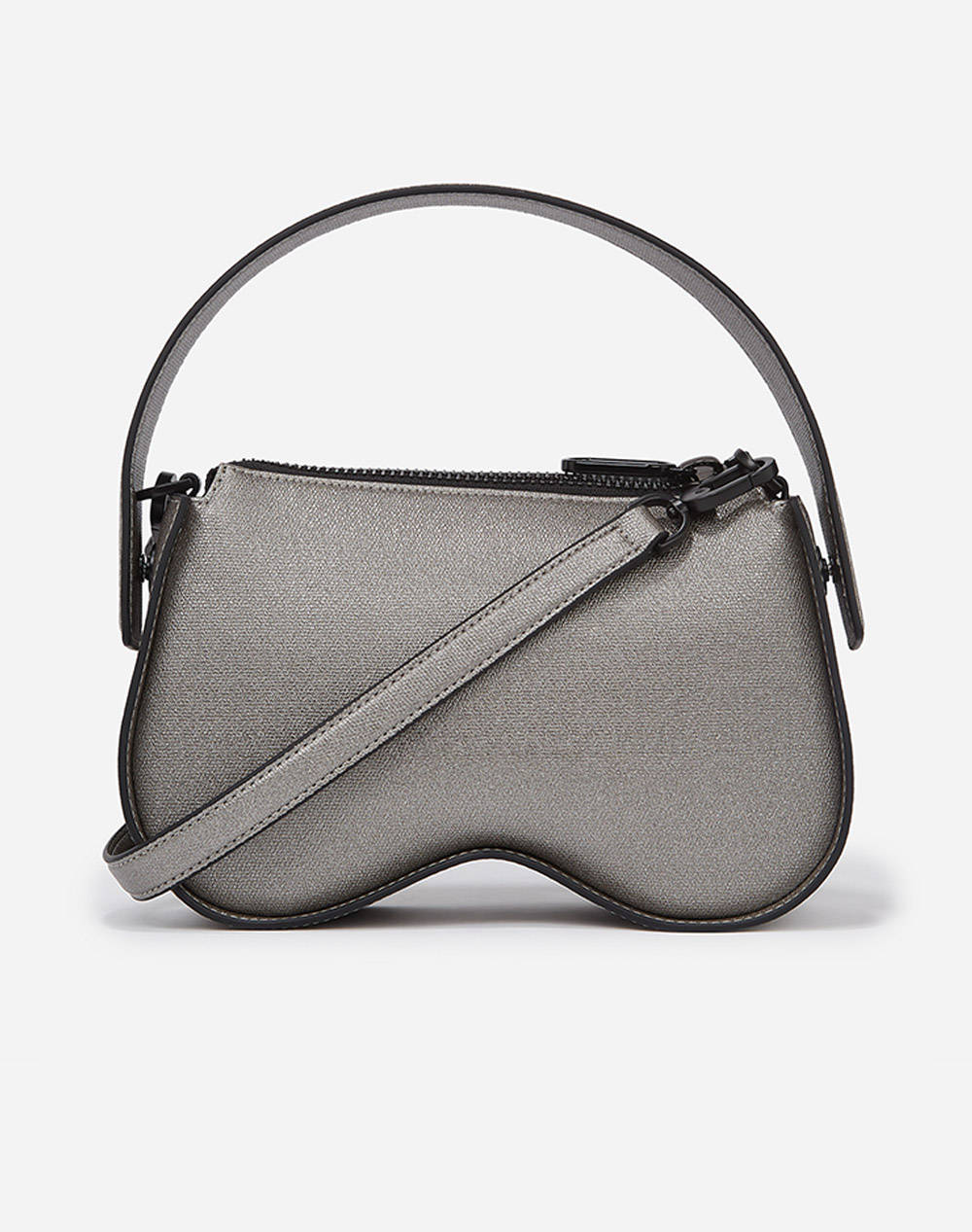 KARL LAGERFELD JEANS KLJ SUNGLASS TOP HANDLE (Διαστάσεις: 23 x 16 x 7εκ.) A1W30279-979 Gray φωτογραφία