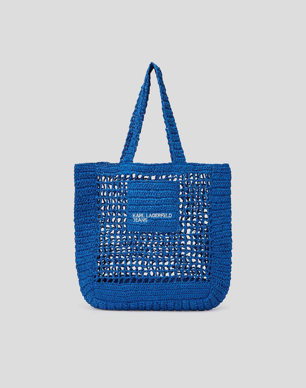 KARL LAGERFELD JEANS KLJ BEACH SHOPPER (Διαστάσεις: 34 x 37 x 12εκ.) A2W50008-1AA Blue