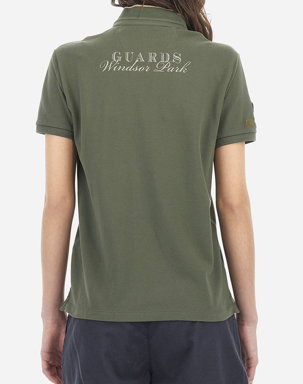 LA MARTINA ΜΠΛΟΥΖΑ POLO ΚΜ WOMAN POLO S/S PIQUET STRETCH 3LMWAPG30-03176 Green φωτογραφία
