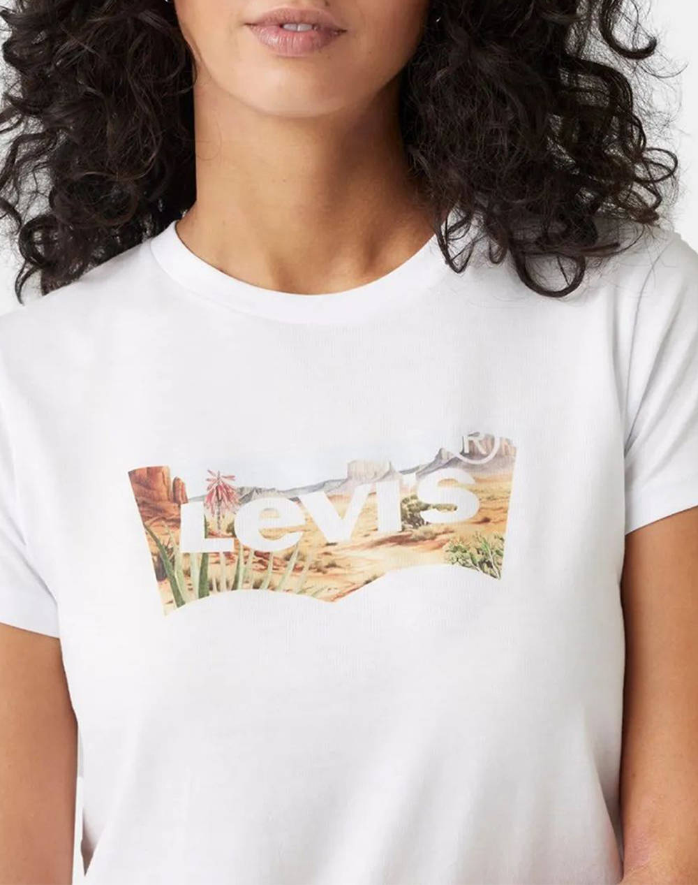 LEVIS THE PERFECT TEE 17369-3007-3007 White φωτογραφία