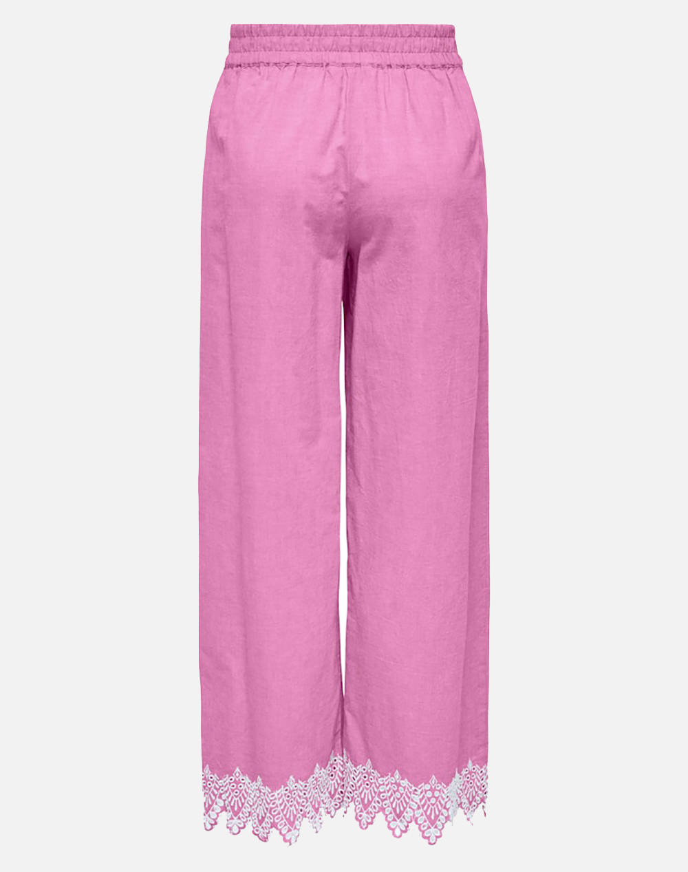 ONLY ONLPAULA TULUM EMB PULL-UP PANT WVN 15343184...-Fuchsia PinkBRIGHTWHITEEMB. Fuchsia φωτογραφία