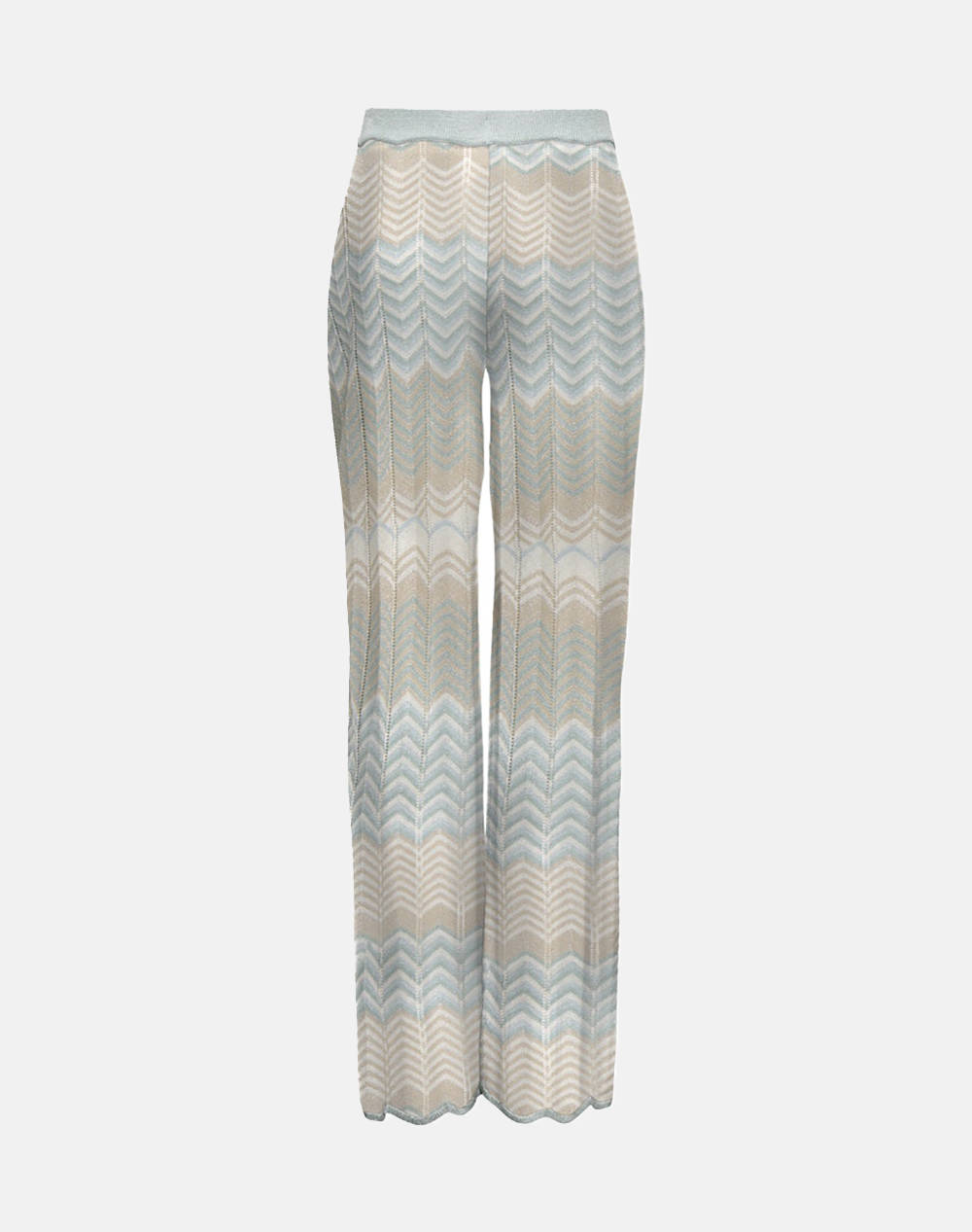 ONLY ONLALVIRA LIFE MW GLITTER PANT KNT 15344393-Cloud BlueCloudBluesFeatherSilverGlitter Mixed φωτογραφία