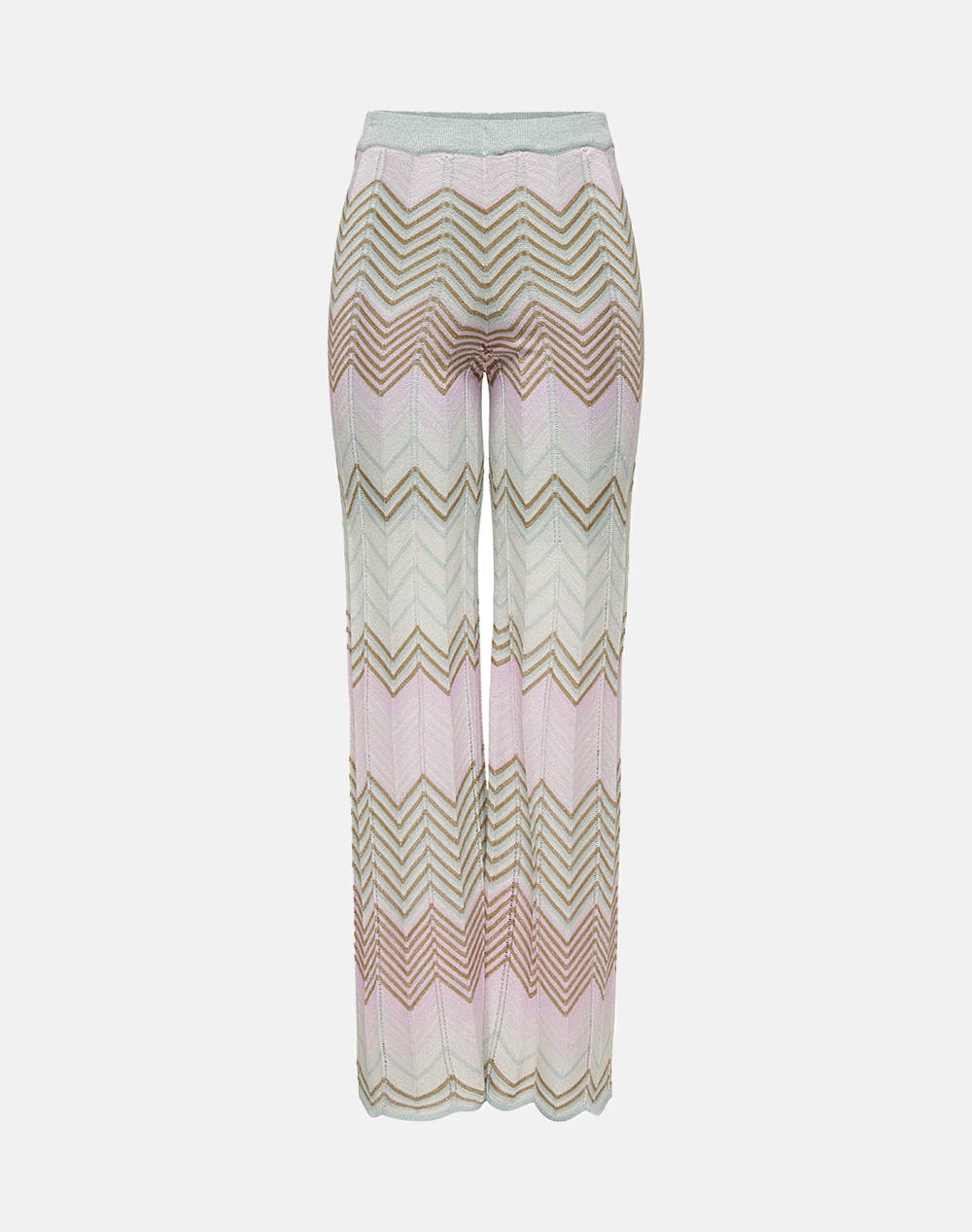 ONLY ONLY ONLALVIRA LIFE MW GLITTER PANT KNT 15344393-Cloud BlueRoseateCloudBistreSilverGlitter Multi