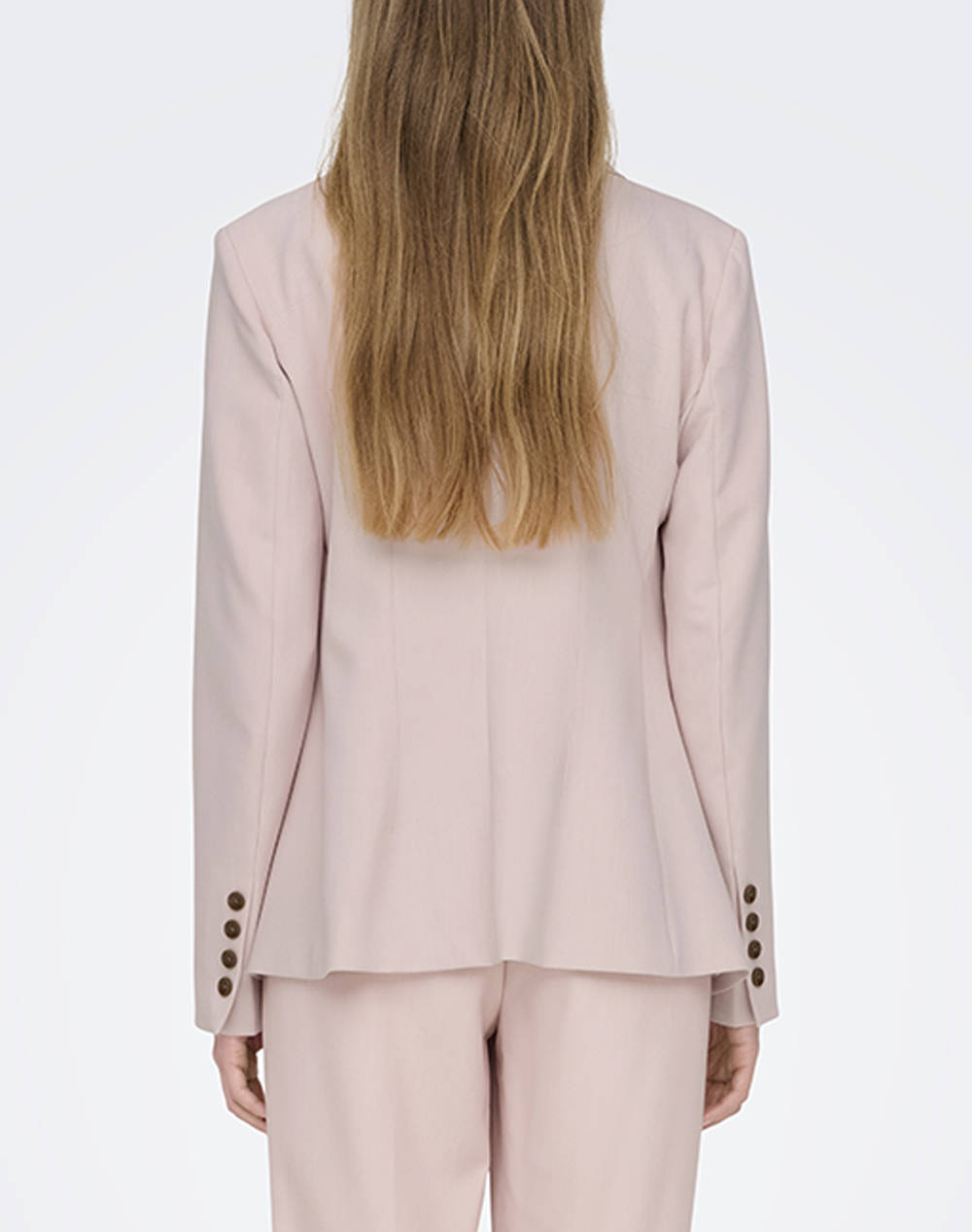 ONLY ONLRAVEN LIFE L/S FIT BLAZER CC TLR 15338389-Violet IceMELANGE LightPink φωτογραφία