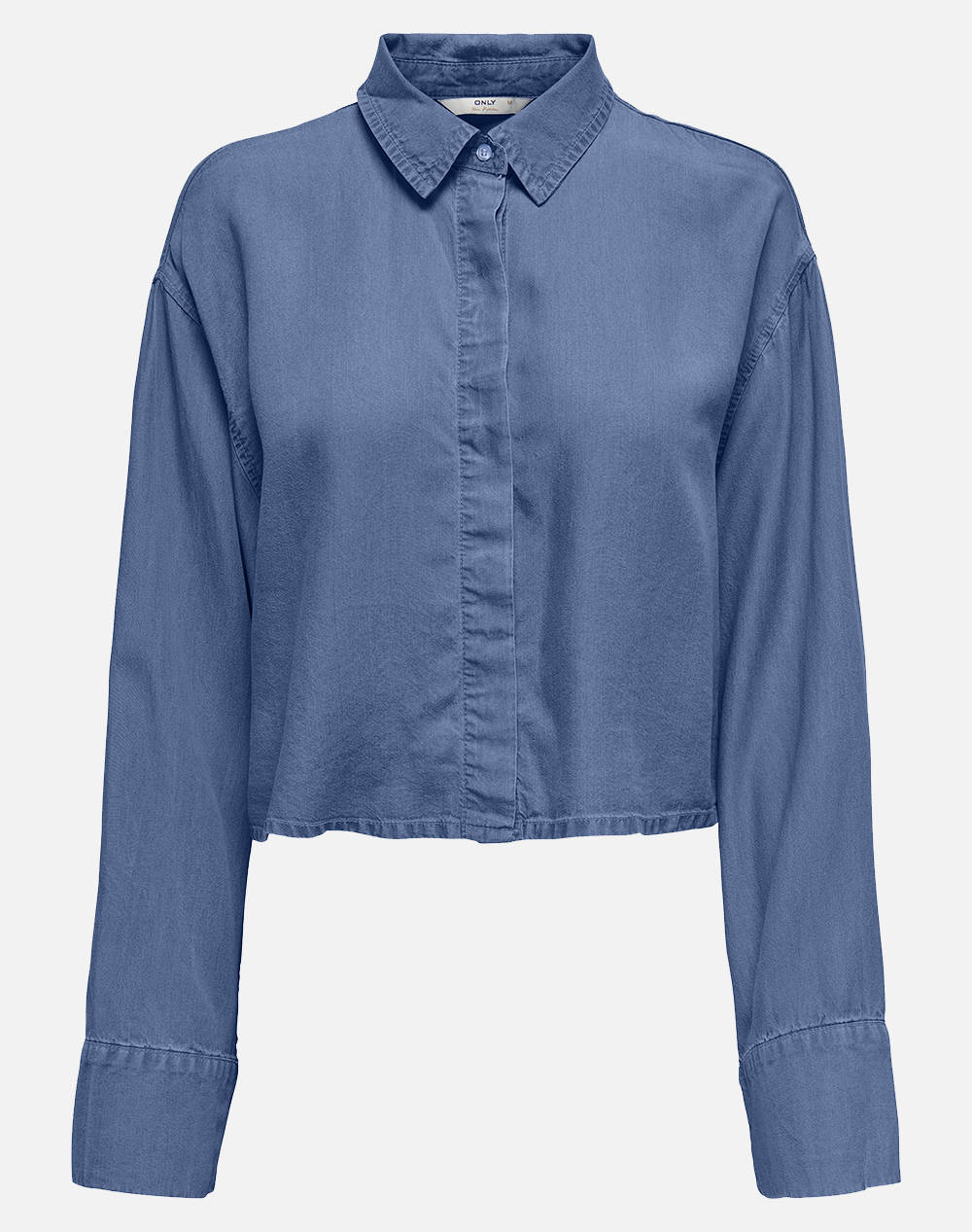 ONLY ONLCHARIS LIFE LS OP BACK SH SHIRT CCWVN 15337929-Medium Blue Denim DenimBlue