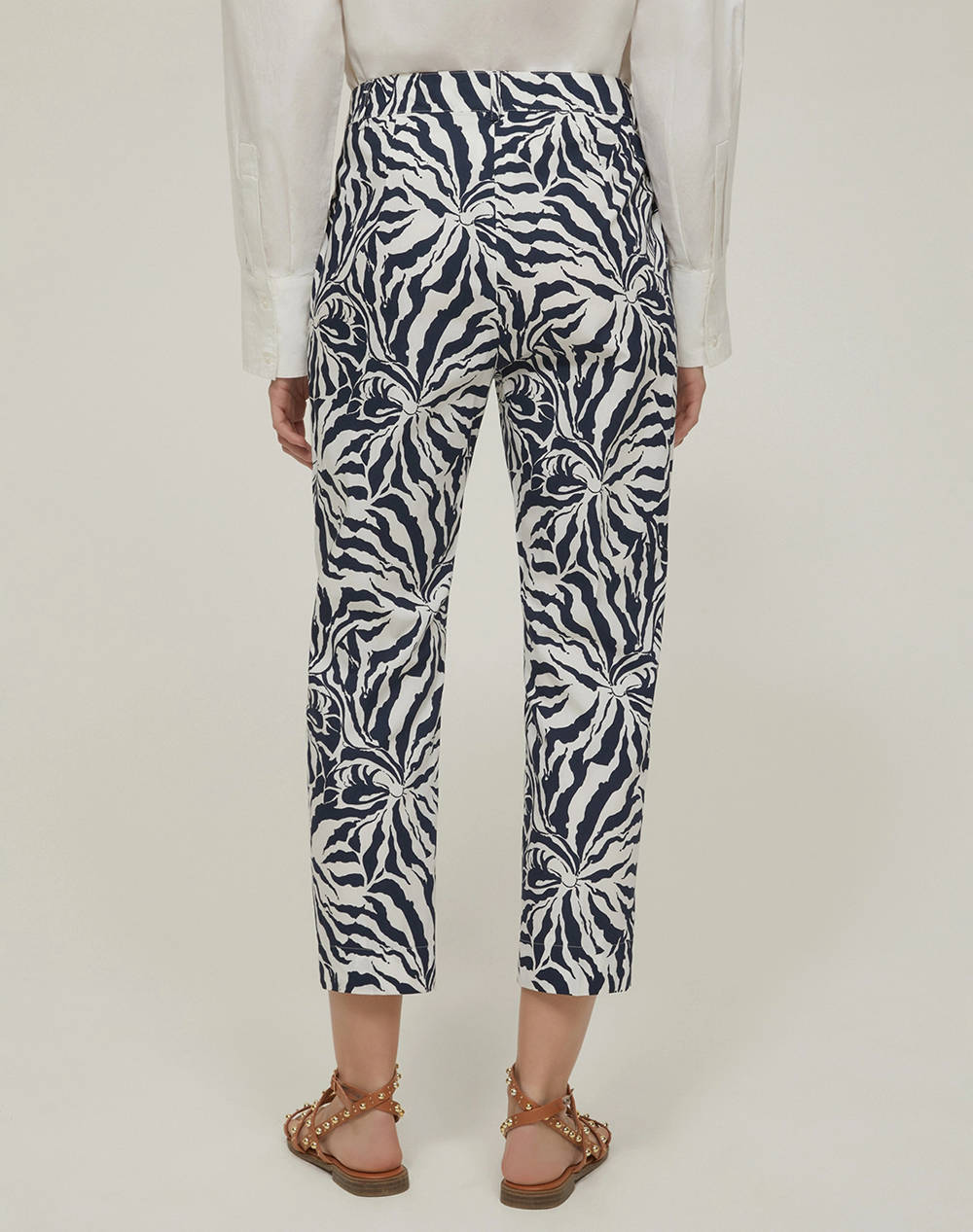 PENNY BLACK FIORDI TROUSERS 2511131223200-001 NavyBlue φωτογραφία