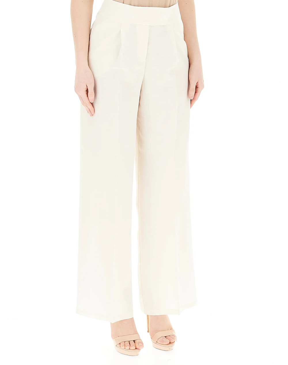 PENNY BLACK VIRGIN TROUSERS 2511131293200-001 Ivory φωτογραφία