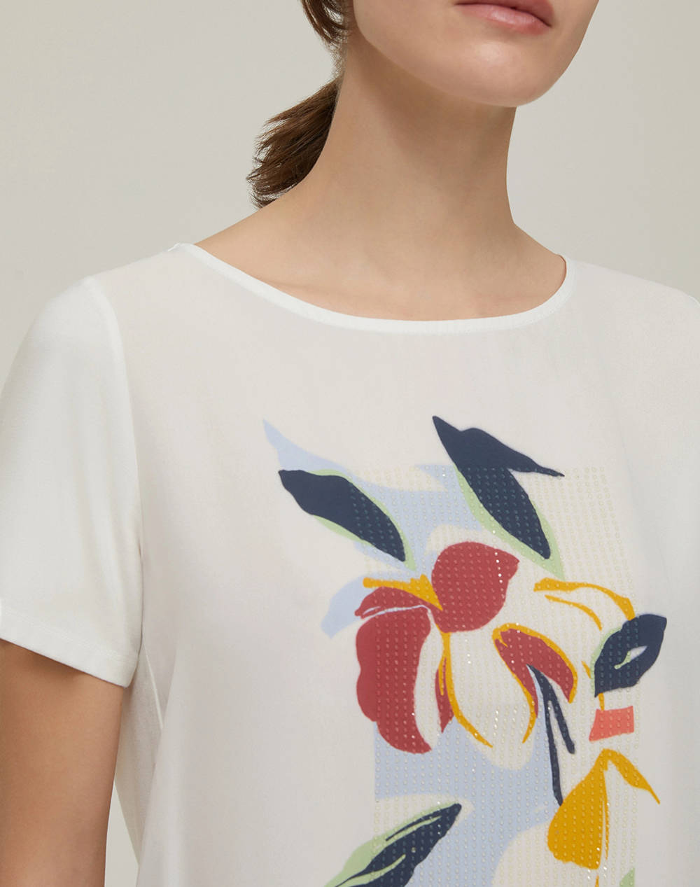 PENNY BLACK ONDA T-SHIRT 2511971033200-004 OffWhite φωτογραφία