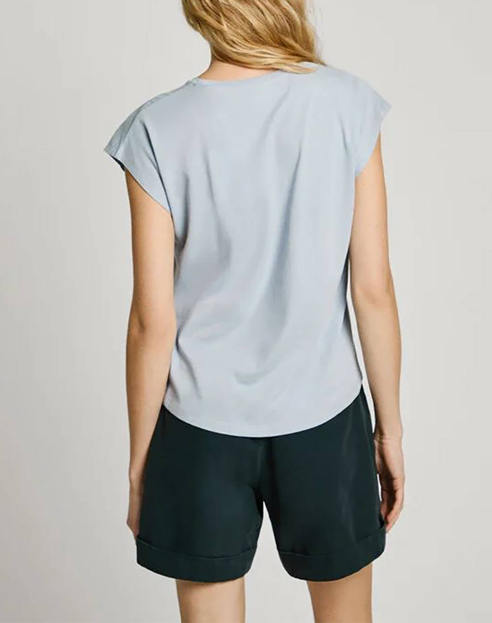 PEPE JEANS DROP 1 BLOOMA ΜΠΛΟΥΖΑ ΓΥΝΑΙΚΕΙΟ PL506030-516/DAZED BLUE LightBlue φωτογραφία