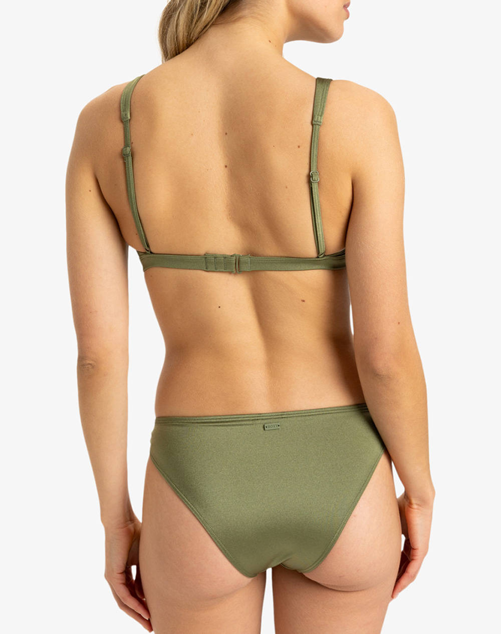 ROXY BRILHO BIKINI ΜΑΓΙΟ ΓΥΝΑΙΚΕΙΟ ERJX404999-GNG0 Olive φωτογραφία