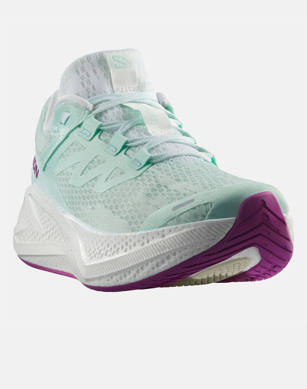 SALOMON RUNNING - AERO AERO GLIDE 3 W BAY / WHITE / WILLOWHERB ΠΑΠΟΥΤΣΙ ΓΥΝΑΙΚΕΙΟ L47759500-UNIQUE Turquoise φωτογραφία
