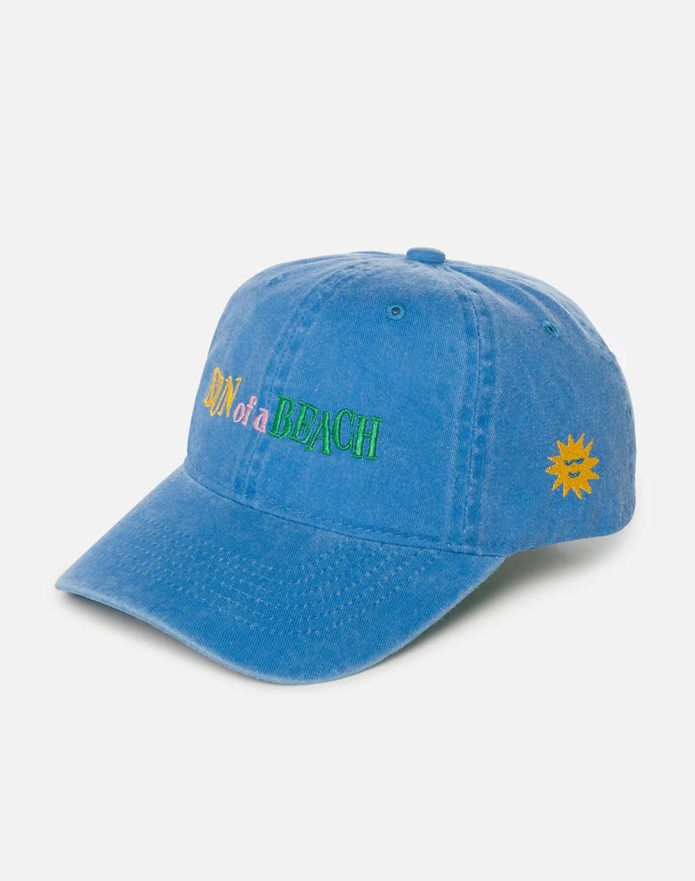 SUN OF A BEACH Baseball Cap BCAP/SOAB/BL-The Sun of a Beach Blue Blue φωτογραφία