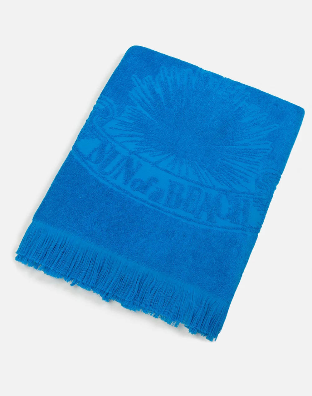 SUN OF A BEACH Mini Monochrome Beach Towel (Διαστάσεις: 70 x 140εκ.) KMO/CBL-Cousteau Blue φωτογραφία