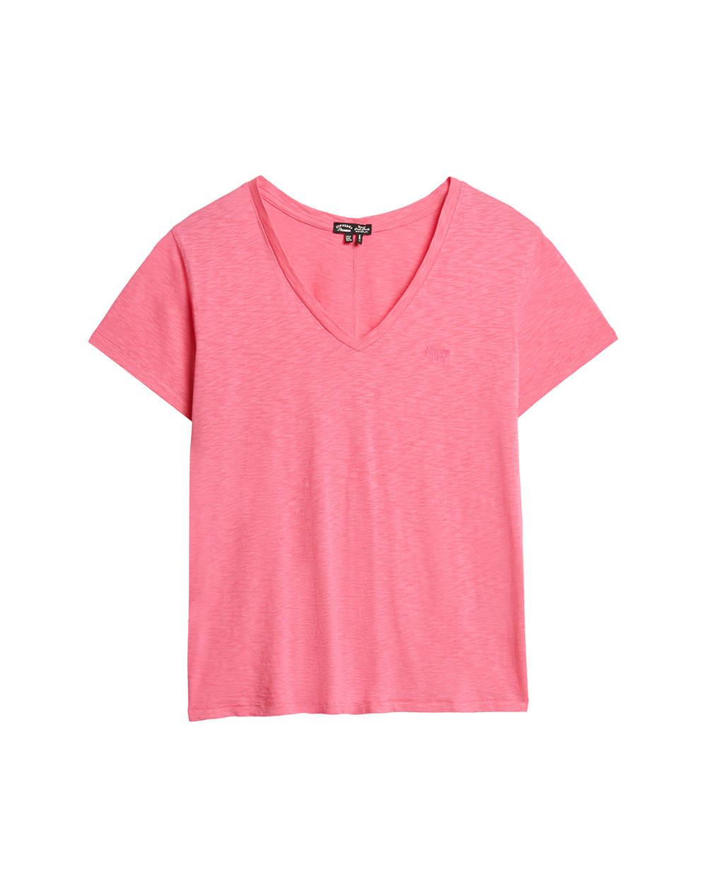 SUPERDRY D1 STUD STUDIOS SLUB EMB VEE TEE ΜΠΛΟΥΖΑ ΓΥΝΑΙΚΕΙΟ