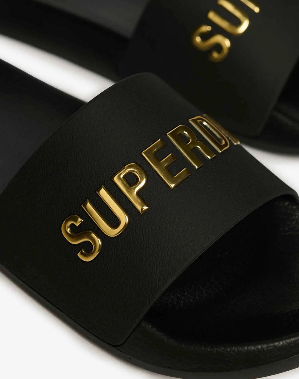 SUPERDRY D2 SDNA LUXE LOGO POOL SLIDE ΠΑΠΟΥΤΣΙ ΓΥΝΑΙΚΕΙΟ
