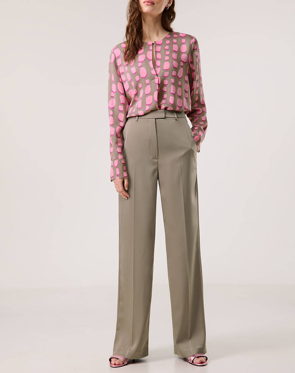 TAIFUN PANT LONG 720301-11102-07510 Gray φωτογραφία