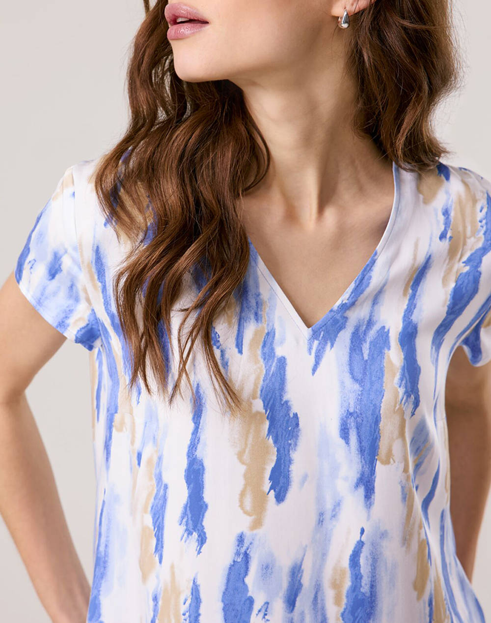 TAIFUN BLOUSE 1/2 SLEEVE 760308-11125-08992 Mixed φωτογραφία