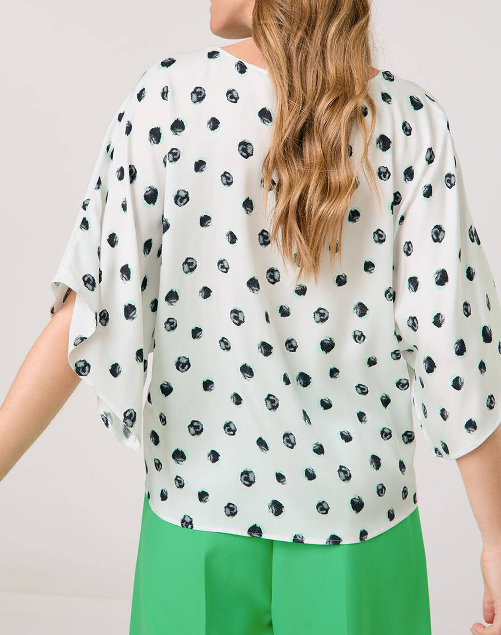 TAIFUN BLOUSE 1/2 SLEEVE 760371-11137-09702 OffWhite φωτογραφία
