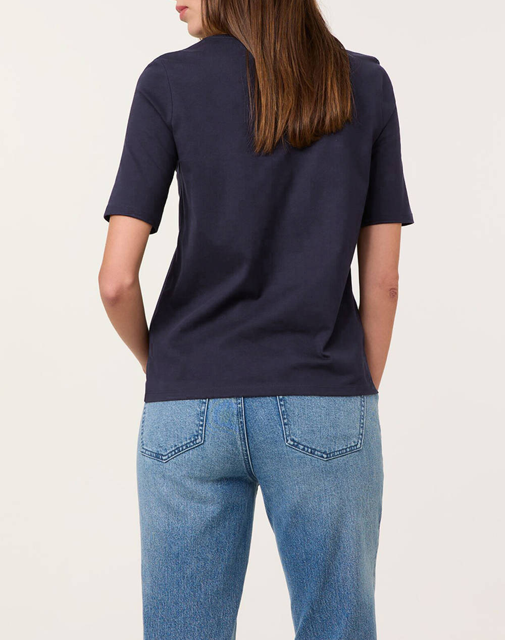 TAIFUN T-SHIRT 1/2 SLEEVE 971971-19670-08920 NavyBlue φωτογραφία