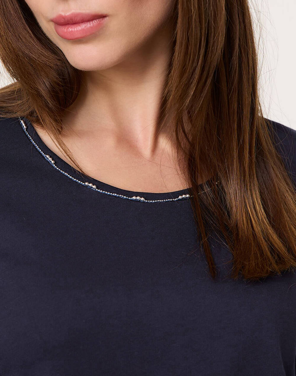 TAIFUN T-SHIRT 1/2 SLEEVE 971971-19670-08920 NavyBlue φωτογραφία