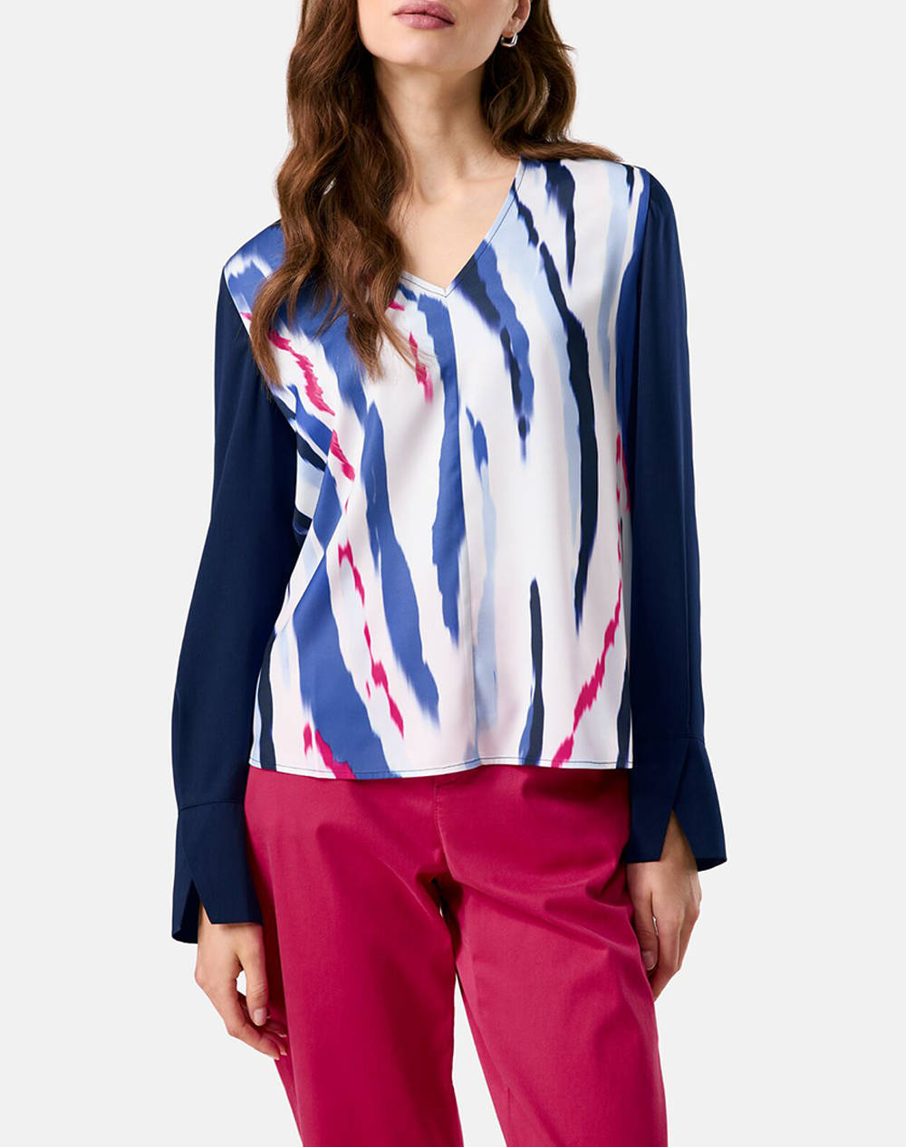 TAIFUN TAIFUN T-SHIRT 1/1 SLEEVE 771309-16108-08922 NavyBlue