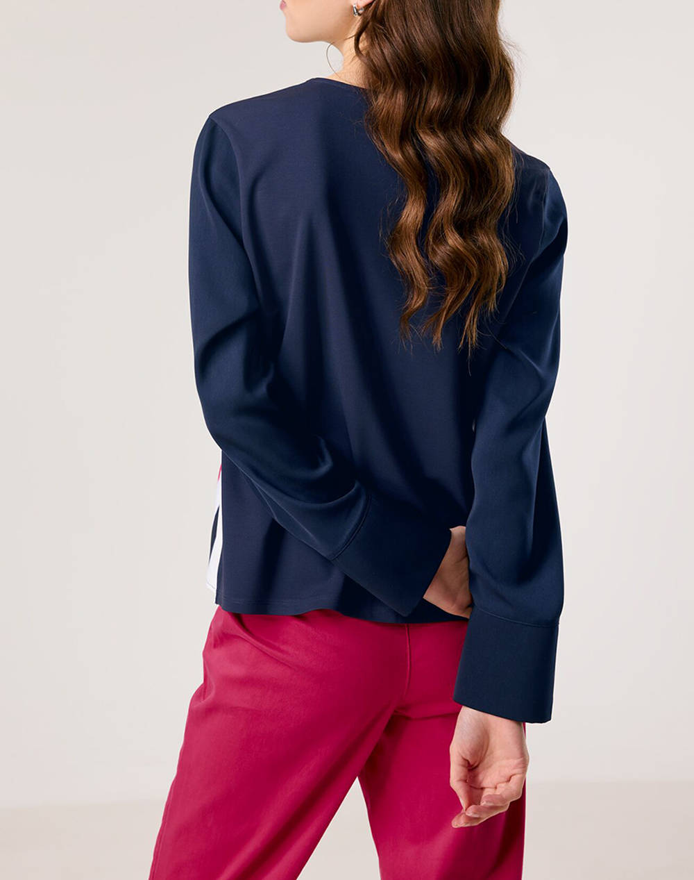 TAIFUN T-SHIRT 1/1 SLEEVE 771309-16108-08922 NavyBlue φωτογραφία