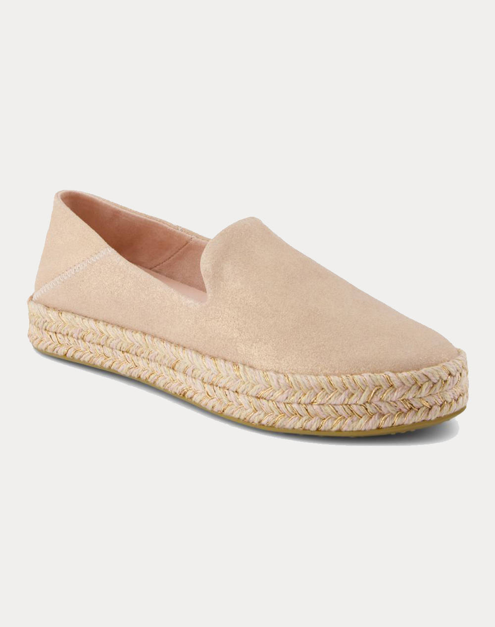 TOMS PAL RSE METL SUEDE WM CAROLN ESP 10021868-PINK LightPink