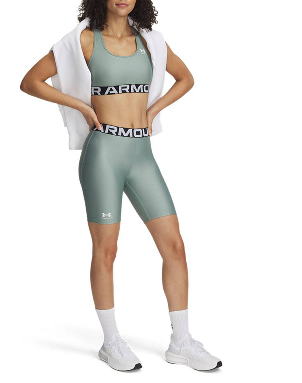 UNDER ARMOUR UA HG 8in Short 1383627-348 MintGreen φωτογραφία