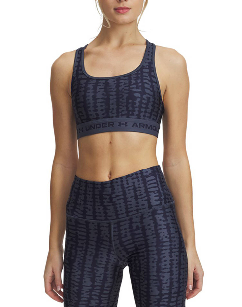 Under Armour Γυναικείο Αθλητικό Μπουστάκι Πολύχρωμο Πολυεστέρας Ελαστάνη
