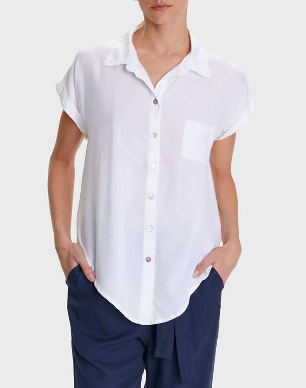 ALE ALE ΠΟΥΚΑΜΙΣΟ 8907952J-LEYKO White