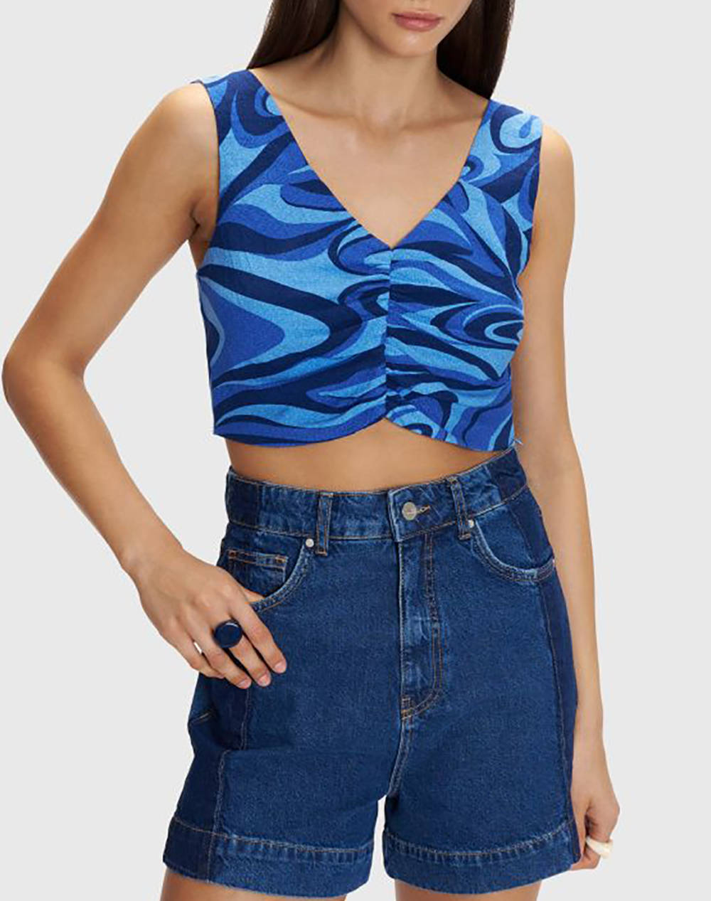 ALE ALE ΤΟΠ 81161258-MULTI Blue