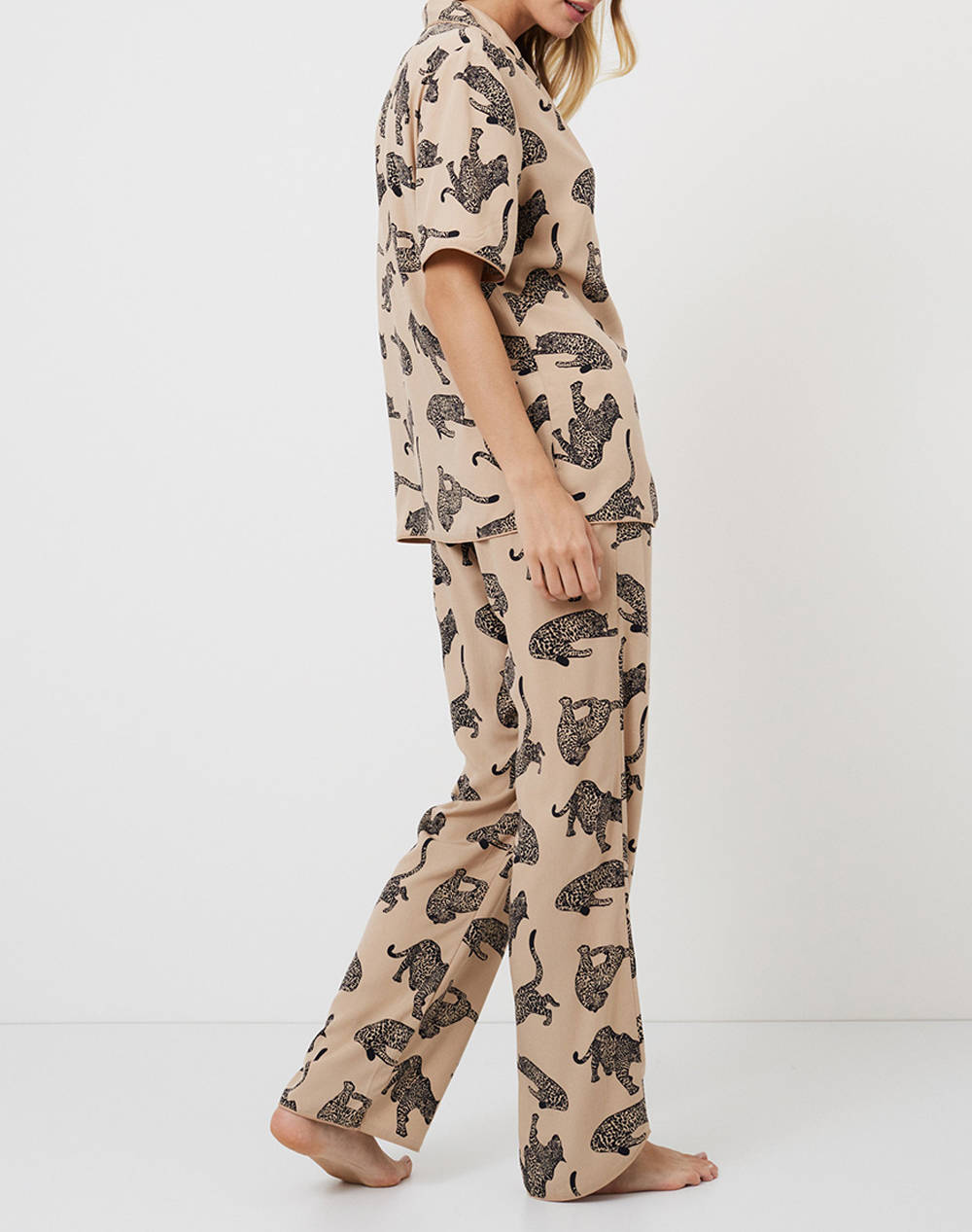 ARUELLE Soraya pj long ss25 39.01.23.759-Brown&Black,Mul Multi φωτογραφία