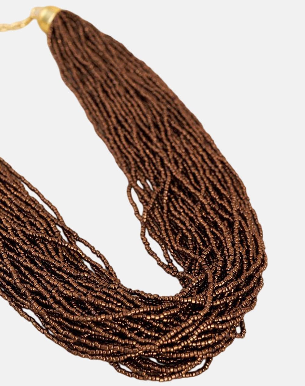 ATTRATTIVO ATTRATTIVO ΚΟΛΙΕ ΓΥΑΛΙ, ΜΕΤΑΛ. 9F23088-CHOCO Brown